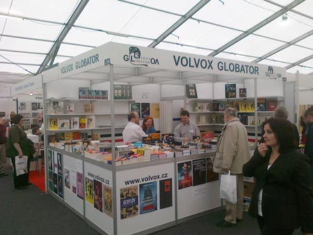 Stánek na veletrhu Svět knihy 2012